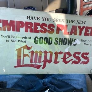 Vintage sign